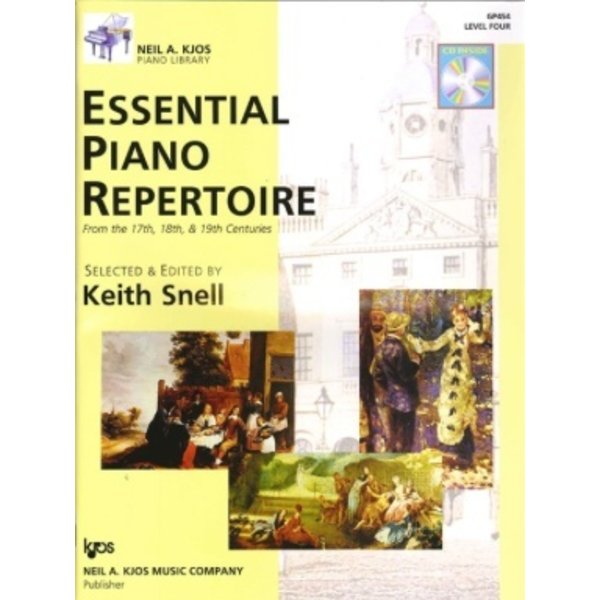 Kjos Keith Snell Essential Piano Repertoire, Level 4