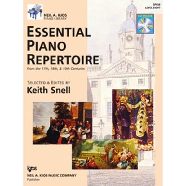 Kjos Keith Snell Essential Piano Repertoire, Level 8
