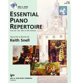 Kjos Keith Snell Essential Piano Repertoire, Level 10