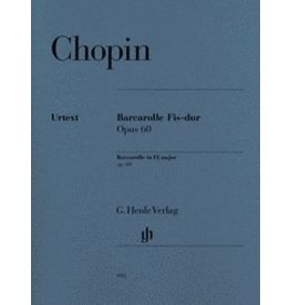 Henle Urtext Editions Frédéric Chopin - Barcarolle in F-sharp Major, Op. 60