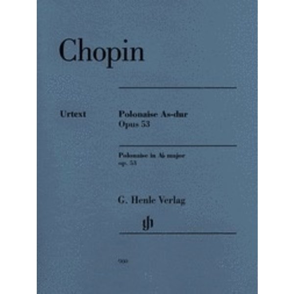Henle Urtext Editions Chopin - Polonaise in A-flat Major, Op. 53