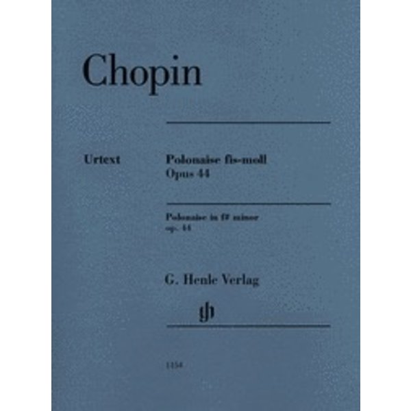 Henle Urtext Editions Chopin - Polonaise in F-sharp minor, Op. 44