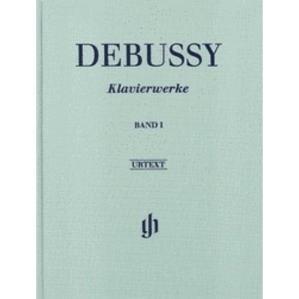 Henle Urtext Editions Debussy - Piano Works Volume I Hardcover