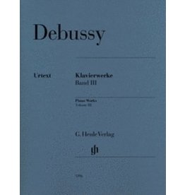 Henle Urtext Editions Debussy - Piano Works Volume III