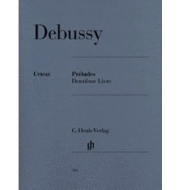 Henle Urtext Editions Debussy - Préludes - 2e Livre