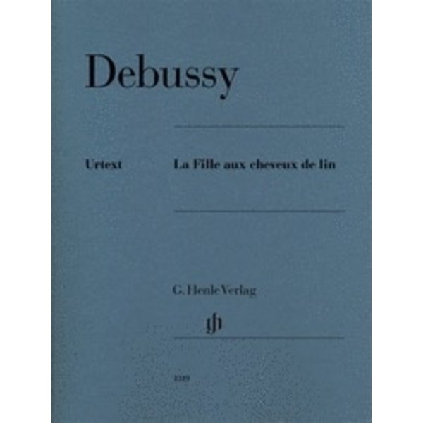 Henle Urtext Editions Debussy - La Fille aux cheveux de lin