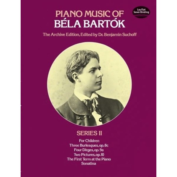 Dover Publications Piano Music of Béla Bartók, Series 2