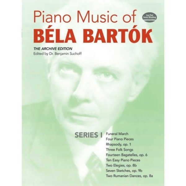 Dover Publications Piano Music of Béla Bartók, Series 1