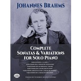 Dover Publications Brahms - Piano Sonatas and Variations (Complete)