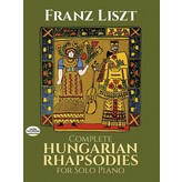 Dover Publications Liszt - Hungarian Rhapsodies (Complete)