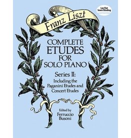 Dover Publications Liszt - Complete Etudes for Solo Piano, Series II