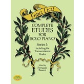Dover Publications Liszt - Complete Etudes for Solo Piano, Series I