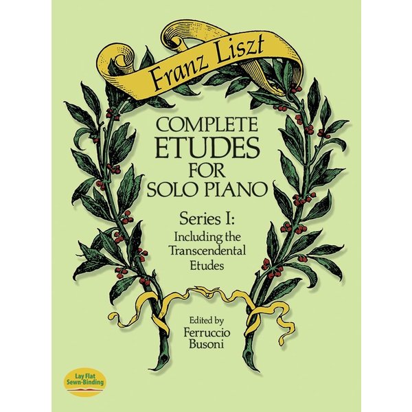 Dover Publications Liszt - Complete Etudes for Solo Piano, Series I