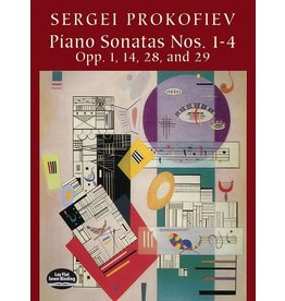 Dover Publications Prokofiev - Piano Sonatas Nos. 1-4, Opp. 1, 14, 28, 29