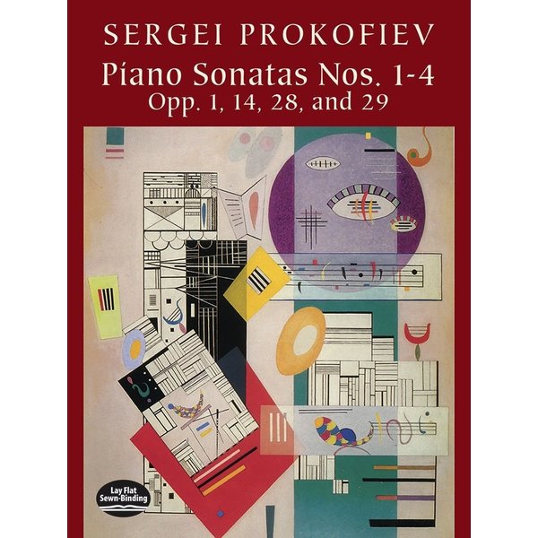 Dover Publications Prokofiev - Piano Sonatas Nos. 1-4, Opp. 1, 14, 28, 29