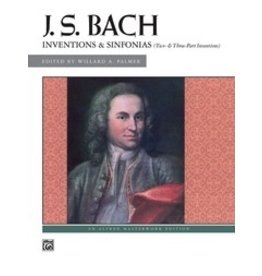 Alfred Music Bach - Inventions & Sinfonias (Two- & Three-Part Inventions)