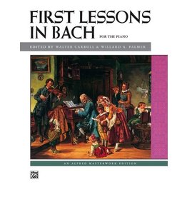 Alfred Music First Lessons in Bach