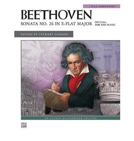 Alfred Music Sonata No. 26 in E-flat Major, Op. 81a
