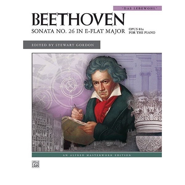 Alfred Music Sonata No. 26 in E-flat Major, Op. 81a