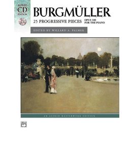 Alfred Music Burgmuller - 25 Progressive Pieces, Op. 100 w/CD
