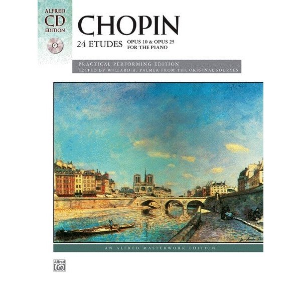 Alfred Music Chopin - 24 Etudes, Op. 10 & Op. 25
