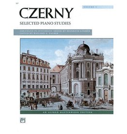 Alfred Music Czerny - Selected Piano Studies, Volume 1
