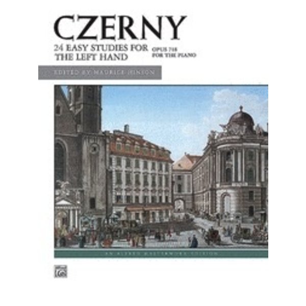 Alfred Music Czerny - 24 Studies for the Left Hand, Op. 718