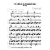 Alfred Music The Art of Finger Dexterity, Op. 740 (Complete)