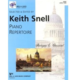 Kjos Keith Snell Piano Repertoire: Baroque & Classical, level 2
