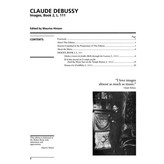 Alfred Music Debussy: Images, Book 2