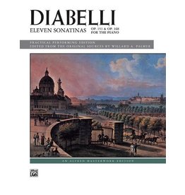 Alfred Music Diabelli - 11 Sonatinas, Opp. 151, 168
