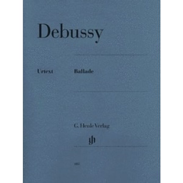 Henle Urtext Editions Debussy - Ballade