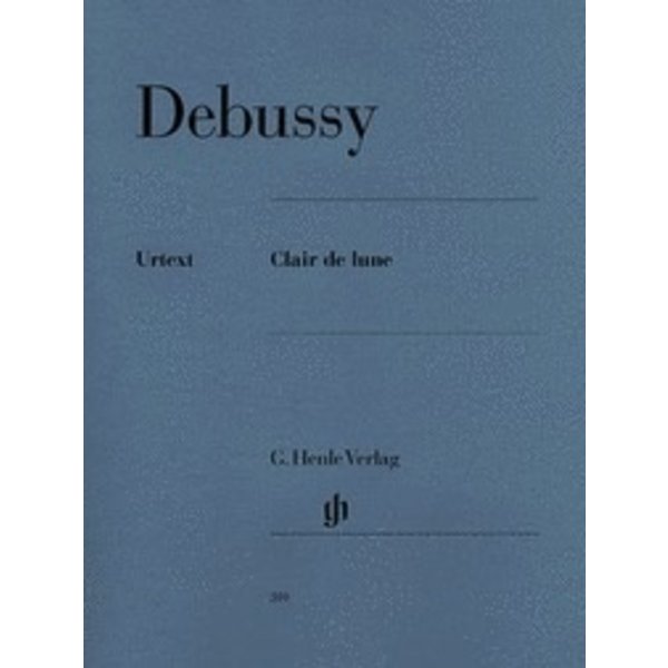 Henle Urtext Editions Debussy - Clair de Lune