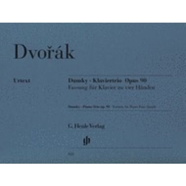 Henle Urtext Editions Dvorák - Dumky Piano Trio, Op. 90