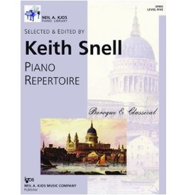 Kjos Keith Snell Piano Repertoire: Baroque & Classical, Level 5