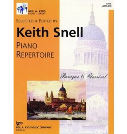 Kjos Keith Snell Piano Repertoire: Baroque & Classical, Level 6