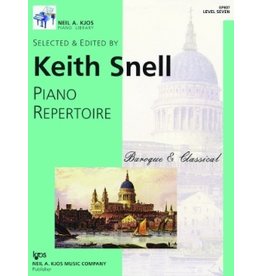 Kjos Keith Snell Piano Repertoire: Baroque & Classical, Level 7