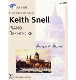 Kjos Keith Snell Piano Repertoire: Baroque & Classical, Level 8