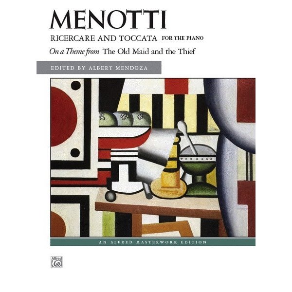 Alfred Music Menotti - Ricercare and Toccata