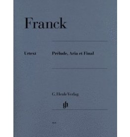 Henle Urtext Editions Franck - Prélude Aria et Final