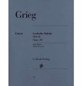 Henle Urtext Editions Grieg - Lyric Pieces, Volume II Op. 38