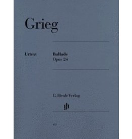 Henle Urtext Editions Grieg - Ballade Op. 24