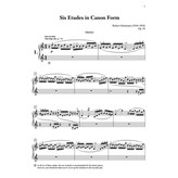 Alfred Music Six Etudes in Canon Form, Op. 56