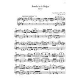 Alfred Music Rondo in A Major, Op. 107, D. 951