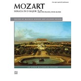 Alfred Music Mozart - Sonata in D Major, K. 448