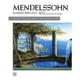 Alfred Music Mendelssohn - Allegro brillant (1 p, 4h)