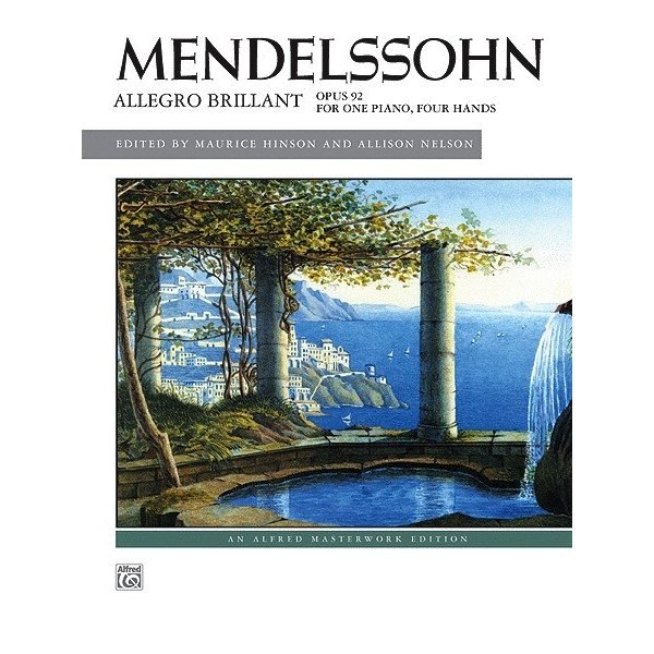 Alfred Music Mendelssohn - Allegro brillant (1 p, 4h)