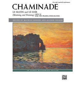 Alfred Music Chaminade - Le matin and Le soir (Morning and Evening), Op. 79