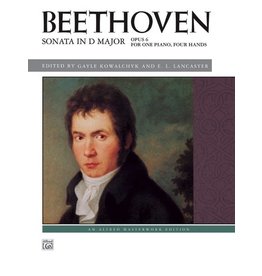 Alfred Music Beethoven - Sonata in D Major, Op. 6
