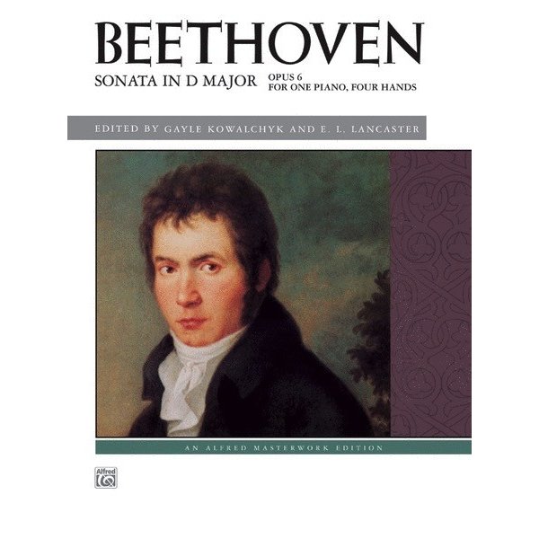 Alfred Music Beethoven - Sonata in D Major, Op. 6